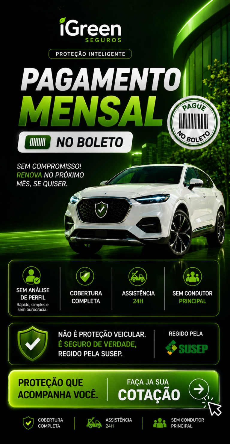 Seguro de carro igreen - Sidney araujo