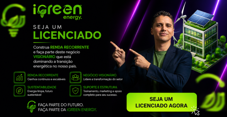 Seja um licenciado igreen- Sidney araujo